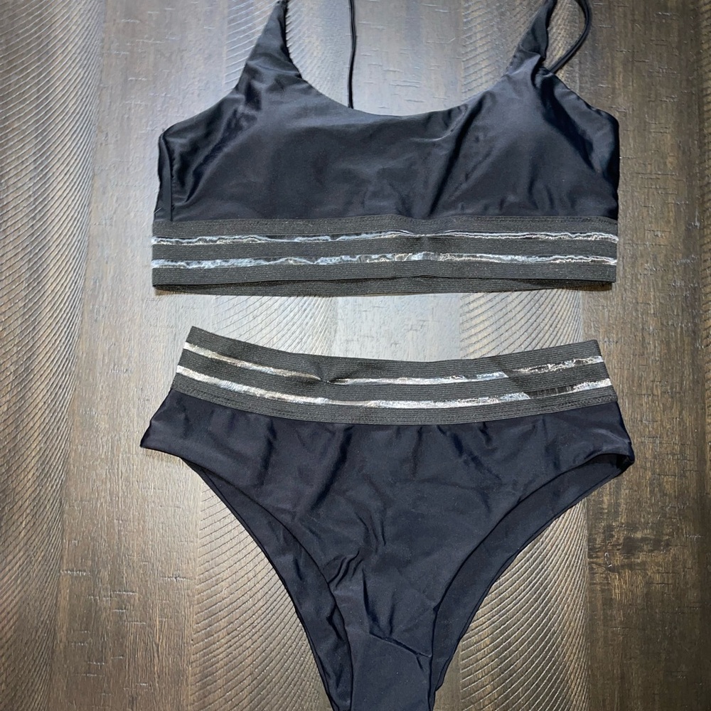 Black Swim Set